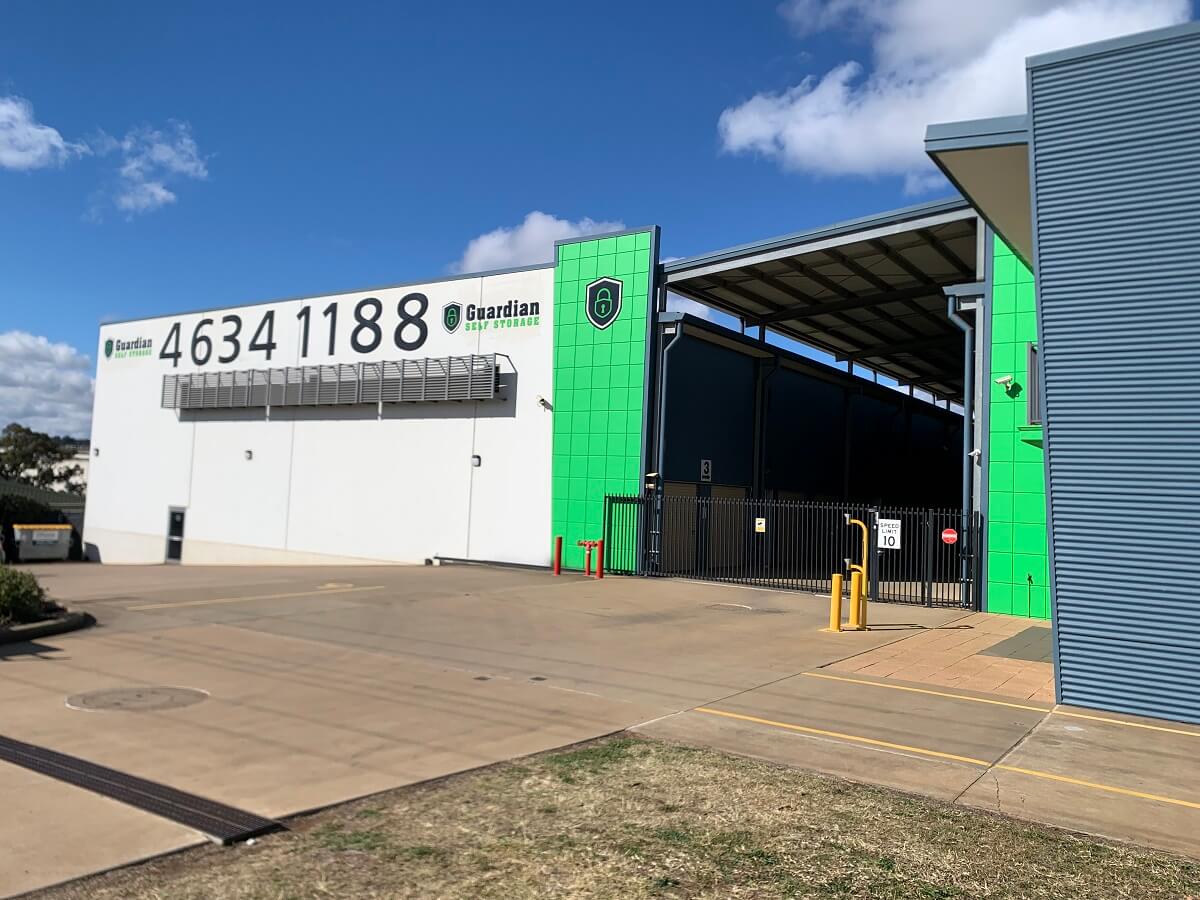 Secure self storage in Toowoomba Wilsonton