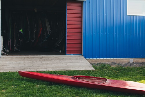 Convenient boat storage near a Guardian facility