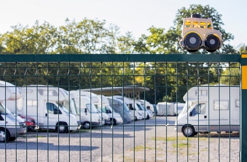 Caravan storage at Guardian Self Storage