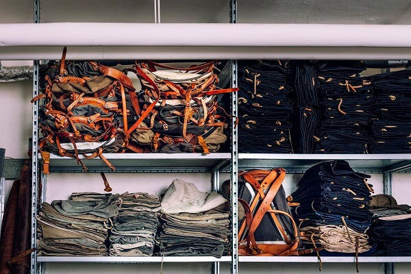 Storage for work equipment and commercial gear
