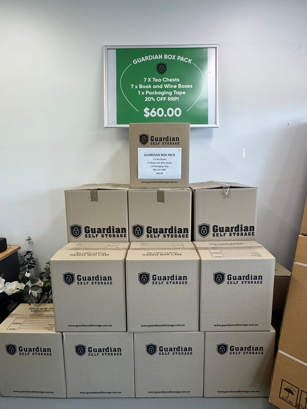 Clean and accessible storage units near North Lakes